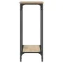 Engineered wood Sonoma oak console table 75x30.5x75 cm by , Side tables - Ref: Foro24-837708, Price: 39,41 €, Discount: %