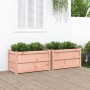 Pflanzgefäße für den Garten 2 Einheiten Massivholz Douglasie von , Töpfe und Pflanzgefäße - Ref: Foro24-837466, Preis: 135,59...