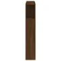LED headboard engineered wood brown oak 100x18.5x103.5 cm by , Headboards and footboards - Ref: Foro24-837336, Price: 58,89 €...