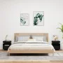 Mesitas de noche con luces LED 2 unidades negro 40x39x48,5 cm de , Mesitas de noche - Ref: Foro24-836787, Precio: 91,51 €, De...