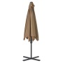 Gartenschirm mit Stahlmast 300 cm taupe von vidaXL, Sonnenschirme - Ref: Foro24-44888, Preis: 130,15 €, Rabatt: %