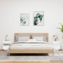 Nachttische mit LED-Leuchten 2 Einheiten weiß 40x39x48,5 cm von , Nachttische - Ref: Foro24-836785, Preis: 100,56 €, Rabatt: %