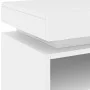 Bedside tables with LED lights 2 units white 40x39x48.5 cm by , Nightstands - Ref: Foro24-836785, Price: 98,70 €, Discount: %
