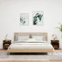Mesitas de noche con luces LED 2 uds roble ahumado 40x39x48,5cm de , Mesitas de noche - Ref: Foro24-836793, Precio: 90,12 €, ...