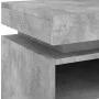 Mesitas de noche con luces LED 2 uds gris hormigón 40x39x48,5cm de , Mesitas de noche - Ref: Foro24-836791, Precio: 96,11 €, ...