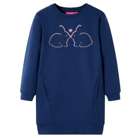 Marineblaues Kinder-Sweatshirtkleid 92 von , Kinderkleider - Ref: Foro24-13779, Preis: 13,23 €, Rabatt: %