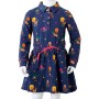 Kinderkleid mit langen Ärmeln Kordel marineblau 92 von , Kinderkleider - Ref: Foro24-13959, Preis: 15,13 €, Rabatt: %
