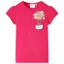 Camiseta infantil rosa chillón 128 de , Camisetas para niños - Ref: Foro24-11027, Precio: 9,35 €, Descuento: %