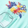 Helles mintgrünes Kinder-T-Shirt 140 von , Kinder-T-Shirts - Ref: Foro24-11033, Preis: 8,41 €, Rabatt: %