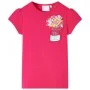 Camiseta infantil rosa chillón 104 de , Camisetas para niños - Ref: Foro24-11025, Precio: 8,32 €, Descuento: %