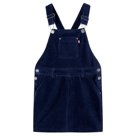 Vestido infantil pana azul marino 92 de , Vestidos de niños - Ref: Foro24-13904, Precio: 13,58 €, Descuento: %