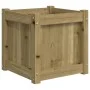 Outdoor planters 2 units made of impregnated pine wood by , Pots and planters - Ref: Foro24-837413, Price: 90,80 €, Discount: %