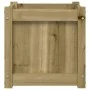 Outdoor planters 2 units made of impregnated pine wood by , Pots and planters - Ref: Foro24-837413, Price: 90,80 €, Discount: %