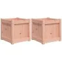 Garden planters 2 units solid Douglas wood by , Pots and planters - Ref: Foro24-837411, Price: 62,48 €, Discount: %