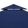 Pavillon-Markise 2 Ebenen 310 g/m² 4x3 m blau von vidaXL, Abdeckungen für Zelte und Pavillons - Ref: Foro24-44759, Preis: 77,...
