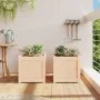 Outdoor planters, 2 units, solid pine wood by , Pots and planters - Ref: Foro24-837405, Price: 77,65 €, Discount: %