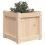 Outdoor planters, 2 units, solid pine wood by , Pots and planters - Ref: Foro24-837405, Price: 77,65 €, Discount: %