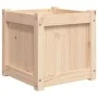 Outdoor planters, 2 units, solid pine wood by , Pots and planters - Ref: Foro24-837405, Price: 77,65 €, Discount: %