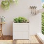 Jardinera madera maciza de pino blanco 60x60x60 cm de , Maceteros y jardineras - Ref: Foro24-837426, Precio: 79,27 €, Descuen...