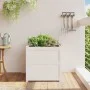 Jardinera madera maciza de pino blanco 60x60x60 cm de , Maceteros y jardineras - Ref: Foro24-837426, Precio: 78,48 €, Descuen...