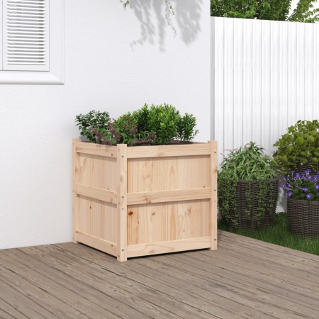 Pflanzkübel aus massivem Kiefernholz 60x60x60 cm von , Töpfe und Pflanzgefäße - Ref: Foro24-837424, Preis: 81,05 €, Rabatt: %