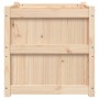 Pflanzkübel aus massivem Kiefernholz 60x60x60 cm von , Töpfe und Pflanzgefäße - Ref: Foro24-837424, Preis: 81,05 €, Rabatt: %