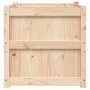 Jardinera de madera maciza de pino 60x60x60 cm de , Maceteros y jardineras - Ref: Foro24-837424, Precio: 66,49 €, Descuento: %