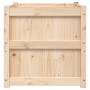 Pflanzkübel aus massivem Kiefernholz 60x60x60 cm von , Töpfe und Pflanzgefäße - Ref: Foro24-837424, Preis: 81,05 €, Rabatt: %