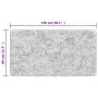 Mehrfarbiger rutschfester, waschbarer Teppich 80x150 cm von , Teppiche - Ref: Foro24-136609, Preis: 20,19 €, Rabatt: %