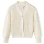 Snow white children's knitted cardigan size 140 by , Children's outerwear - Ref: Foro24-14589, Price: 13,42 €, Discount: %