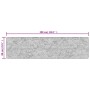 Mehrfarbiger rutschfester waschbarer Teppich 80x300 cm von , Teppiche - Ref: Foro24-136592, Preis: 50,05 €, Rabatt: %