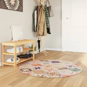Alfombra lavable antideslizante multicolor Ø 120 cm de , Alfombras - Ref: Foro24-136584, Precio: 31,80 €, Descuento: %