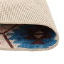 Washable non-slip multicolor Ø 120 cm rug by , Rugs - Ref: Foro24-136584, Price: 32,40 €, Discount: %