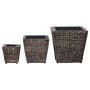 Bedding set 3 pieces brown water hyacinth by vidaXL, Pots and planters - Ref: Foro24-45572, Price: 63,83 €, Discount: %