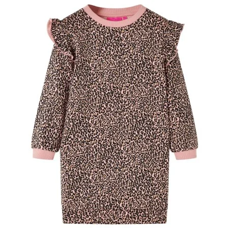 Mittelrosa Sweatshirtkleid für Kinder 104 von , Kinderkleider - Ref: Foro24-14430, Preis: 14,23 €, Rabatt: %