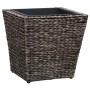 Bedding set 3 pieces brown water hyacinth by vidaXL, Pots and planters - Ref: Foro24-45572, Price: 63,83 €, Discount: %