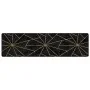 Washable non-slip black and gold rug 80x300 cm by , Rugs - Ref: Foro24-136616, Price: 32,29 €, Discount: %