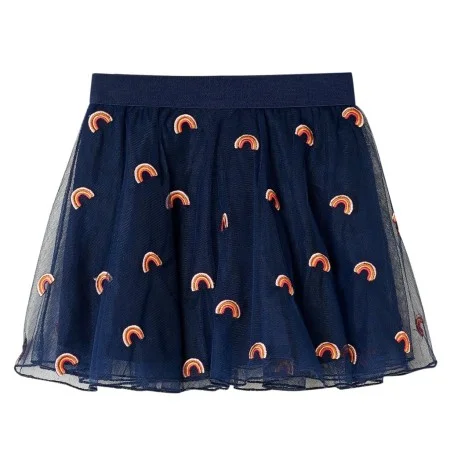Falda infantil con tul azul marino 140 de , Pantalones de niños - Ref: Foro24-14303, Precio: 13,27 €, Descuento: %