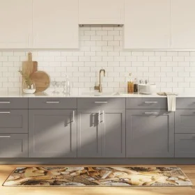 Mehrfarbiger waschbarer, rutschfester Küchenteppich 60x180 cm von , Teppiche - Ref: Foro24-136628, Preis: 30,63 €, Rabatt: %