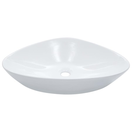 Waschbecken 58,5x39x14 cm aus weißer Keramik von vidaXL, Sinkt - Ref: Foro24-143901, Preis: 77,17 €, Rabatt: %