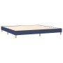 Boxspringbett mit Matratze und LED-blauem Stoff 200x200 cm von , Betten und Lattenroste - Ref: Foro24-3133827, Preis: 615,62 ...