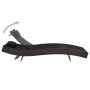 Lounger with brown PE rattan cushion by vidaXL, Loungers - Ref: Foro24-44716, Price: 117,66 €, Discount: %