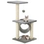 Kratzbaum für Katzen mit Sisal-Kratzpfosten 65 cm grau von vidaXL, Katzenmöbel - Ref: Foro24-170546, Preis: 40,05 €, Rabatt: %