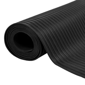 Non-slip rubber mat 1.5x2 m 3 mm wide ribbed by , Floors and carpets - Ref: Foro24-143949, Price: 71,00 €, Discount: %
