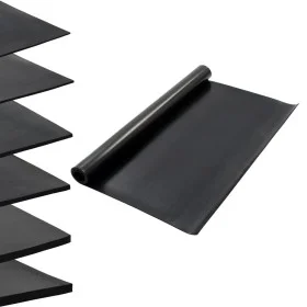 Smooth non-slip rubber mat 1.2x2 m 4 mm by , Floors and carpets - Ref: Foro24-143961, Price: 55,97 €, Discount: %