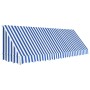 Barmarkise 400x120 cm blau und weiß von vidaXL, Markisen - Ref: Foro24-143725, Preis: 188,25 €, Rabatt: %