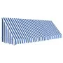 Toldo para bar 400x120 cm azul y blanco de vidaXL, Toldos - Ref: Foro24-143725, Precio: 185,70 €, Descuento: %