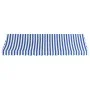 Toldo para bar 400x120 cm azul y blanco de vidaXL, Toldos - Ref: Foro24-143725, Precio: 185,70 €, Descuento: %