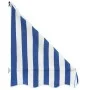 Toldo para bar 400x120 cm azul y blanco de vidaXL, Toldos - Ref: Foro24-143725, Precio: 185,70 €, Descuento: %