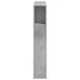 Cabecero LED madera ingeniería gris hormigón 100x18,5x103,5 cm de , Cabeceros y pies de cama - Ref: Foro24-837333, Precio: 60...
